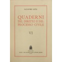 Quaderni del diritto e del processo civile. Vol. VI
