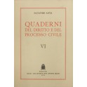 Quaderni del diritto e del processo civile. Vol. VI