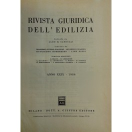 Rivista giuridica dell'edilizia Rivista giuridica dell'edilizia