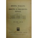 Rivista italiana di diritto e procedura penale. Anno VII I- 1965