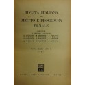 Rivista italiana di diritto e procedura penale. Anno X - 1967