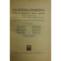 La Scuola Positiva. Rivista di criminologia e diritto criminale. 