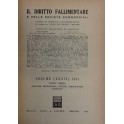Il Diritto Fallimentare e delle società commerciali.