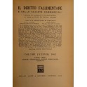 Il Diritto Fallimentare e delle società commerciali.