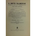 Il Diritto Fallimentare e delle società commerciali.