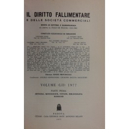 Il Diritto Fallimentare e delle società commerciali Il Diritto Fallimentare e delle società commerciali