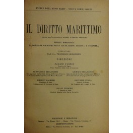 Il Diritto Marittimo. Rivista trimestrale 