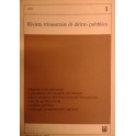 Rivista trimestrale di diritto pubblico.
