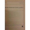 Rivista trimestrale di diritto pubblico.