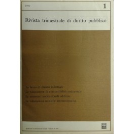 Rivista trimestrale di diritto pubblico. Rivista trimestrale di diritto pubblico.
