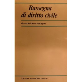 Rassegna di diritto civile Rassegna di diritto civile