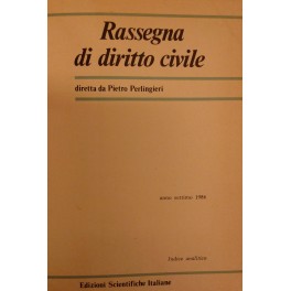 Rassegna di diritto civile Rassegna di diritto civile