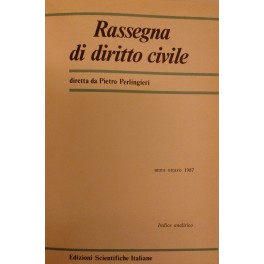 Rassegna di diritto civile Rassegna di diritto civile