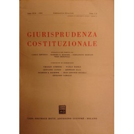 Giurisprudenza Costituzionale. 