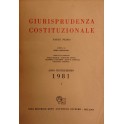 Giurisprudenza Costituzionale. 
