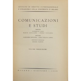 Comunicazioni e studi Comunicazioni e studi