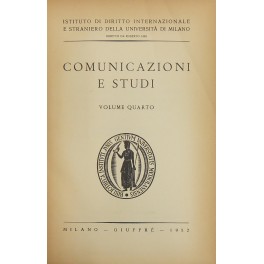 Comunicazioni e studi. Comunicazioni e studi.