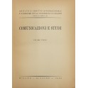 Comunicazioni e studi. Direttore Roberto Ago. Vol.