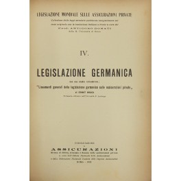 Legislazione germanica Legislazione germanica