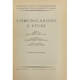 Comunicazioni e studi. 