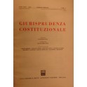 Giurisprudenza Costituzionale. 