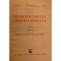 Giurisprudenza Costituzionale. 