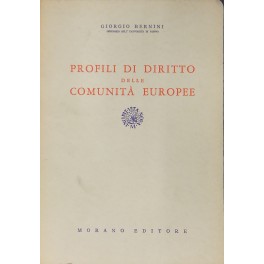 Profili di diritto delle Comunità Europee