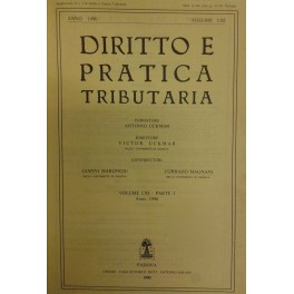 Diritto e Pratica Tributaria. Diretta da Victor Uckmar