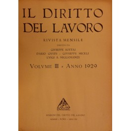 Il Diritto del lavoro