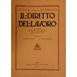 Il Diritto del lavoro Il Diritto del lavoro