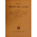 Rivista di diritto del lavoro.
