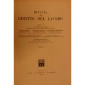 Rivista di diritto del lavoro.