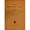 Rivista di diritto del lavoro.