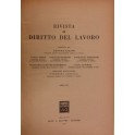 Rivista di diritto del lavoro.