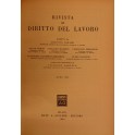 Rivista di diritto del lavoro.