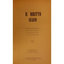 Il diritto aereo