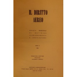 Il diritto aereo