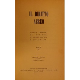 Il diritto aereo Il diritto aereo