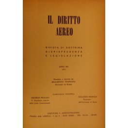 Il diritto aereo