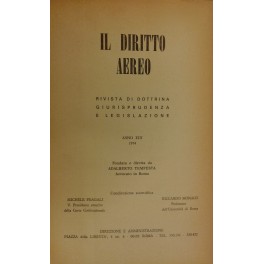 Il diritto aereo