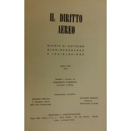 Il diritto aereo