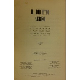 Il diritto aereo