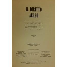 Il diritto aereo