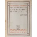 Politica e diritto. Saggi di politica estera