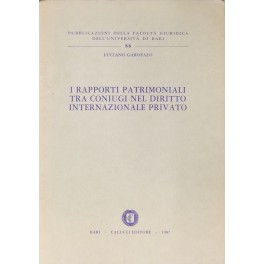 I rapporti patrimoniali tra coniugi nel diritto internazionale privato