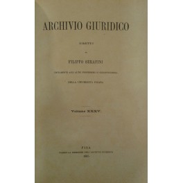 Archivio Giuridico.