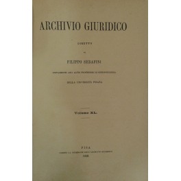 Archivio Giuridico.