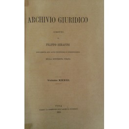 Archivio Giuridico.