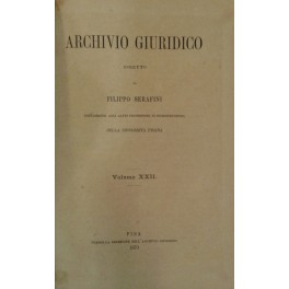 Archivio Giuridico.