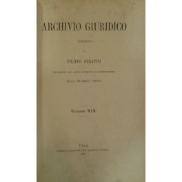 Archivio Giuridico Archivio Giuridico
